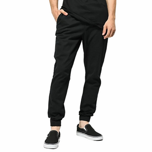 Empyre Men XS Black Casual Pants Joggers Bottoms Drawstrings Elastic Waist Cuffs